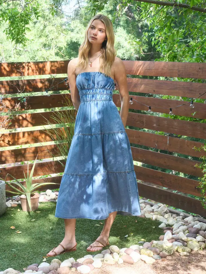 Denim Daydream Maxi