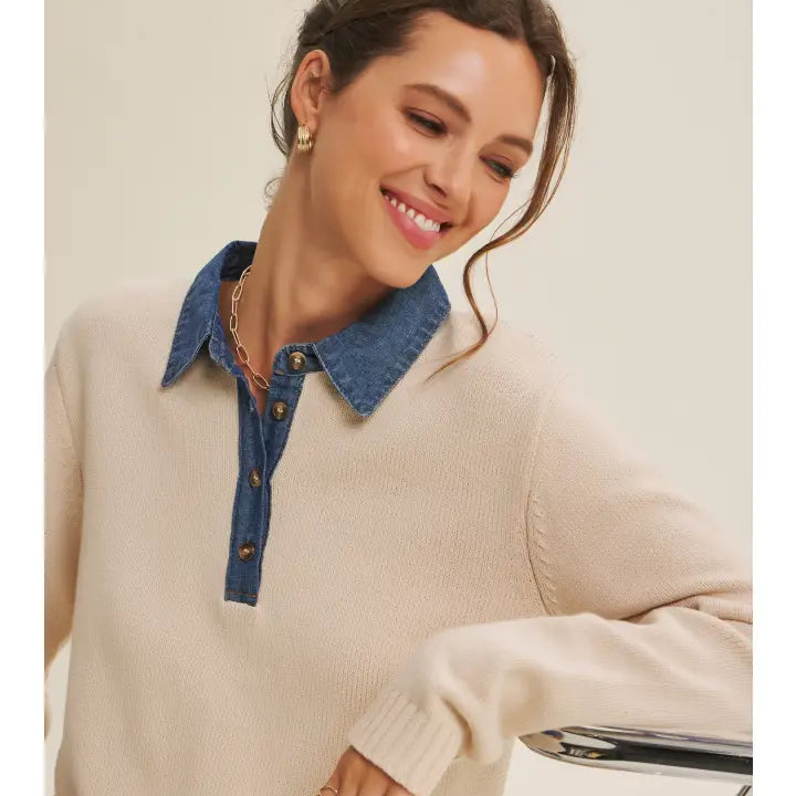 Classic Henley Sweater