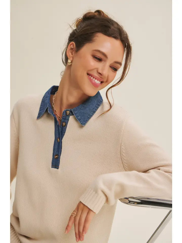 Classic Henley Sweater