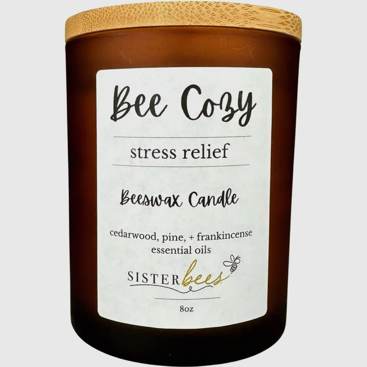 Sister Bees Beeswax Candle