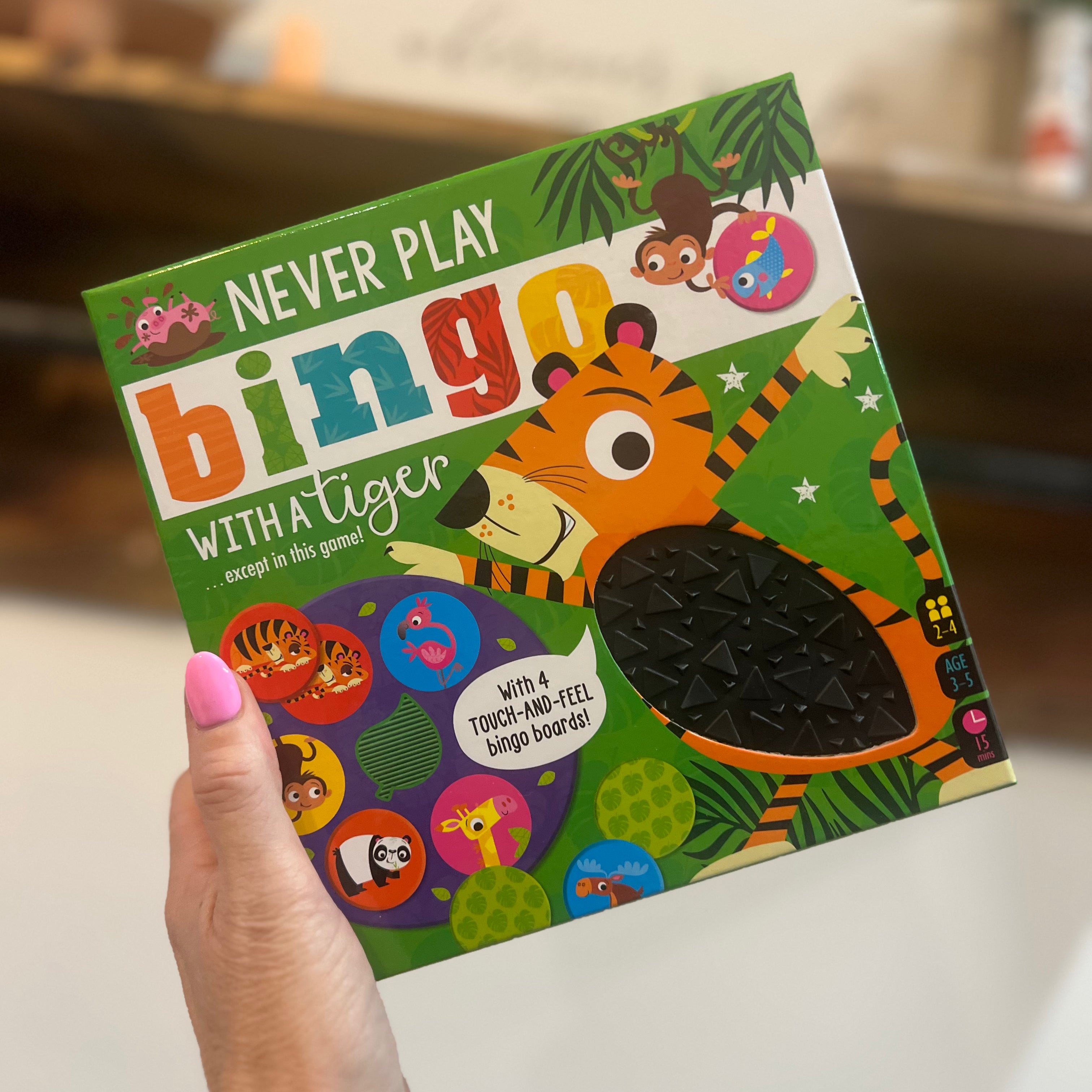 Scholastic Never Play Bingo with a Tiger