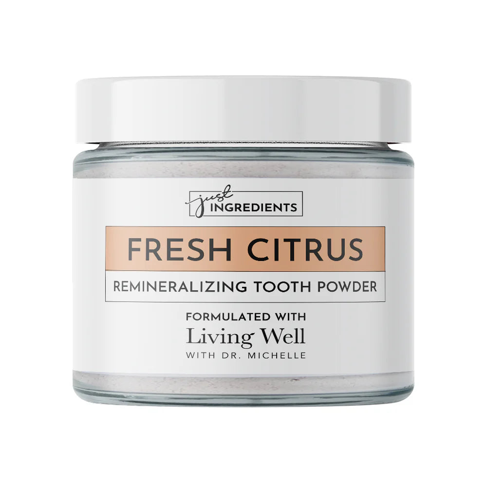 JI Fresh Citrus Remineralizing Tooth Powder