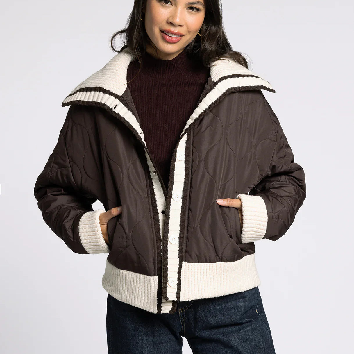 Thread & Supply Coffee Bean Jordette Jacket
