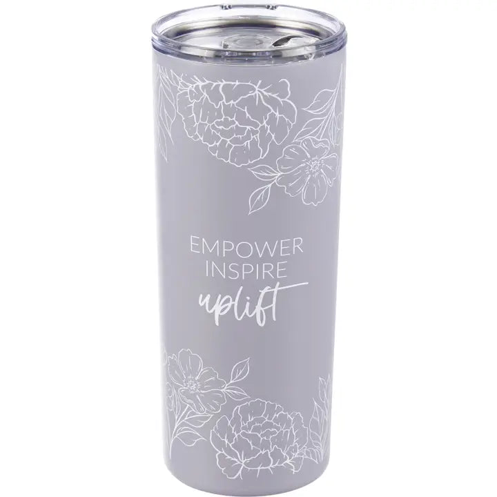 Inspire and Uplift Coffee Tumbler