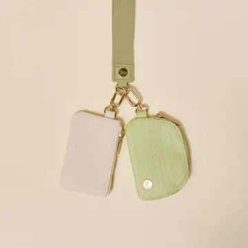 Dynamic Duo Pouch Wristlet