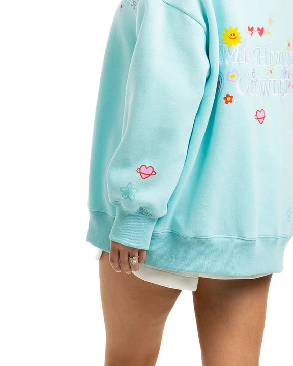 Make Heaven Crowded Wholesale Mockneck Pullover