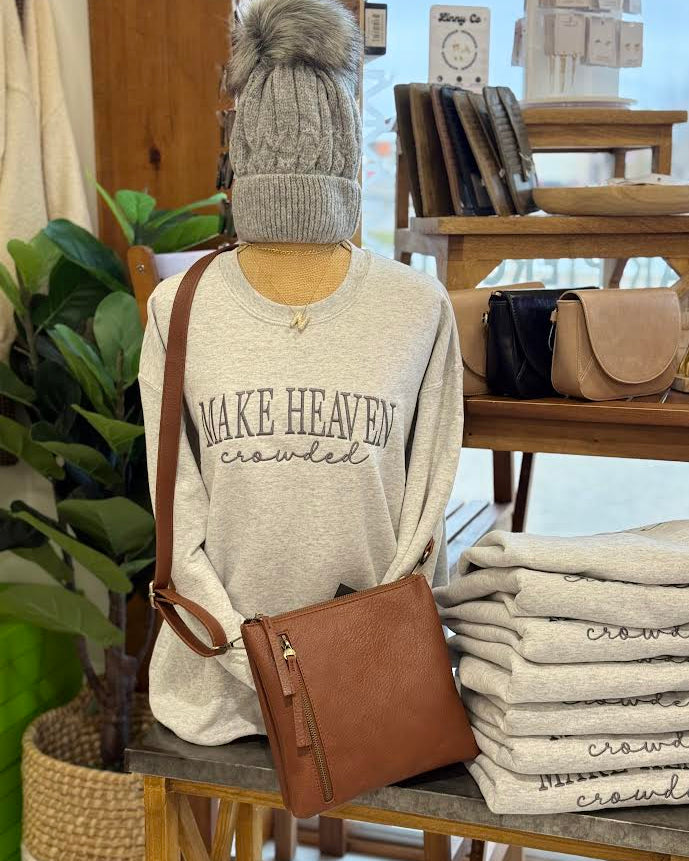 Make Heaven Crowded Crewneck