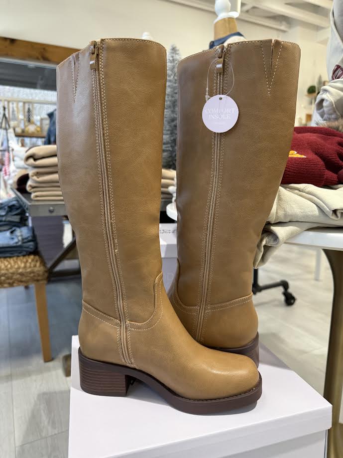 Charlotte Camel Stadium Boots