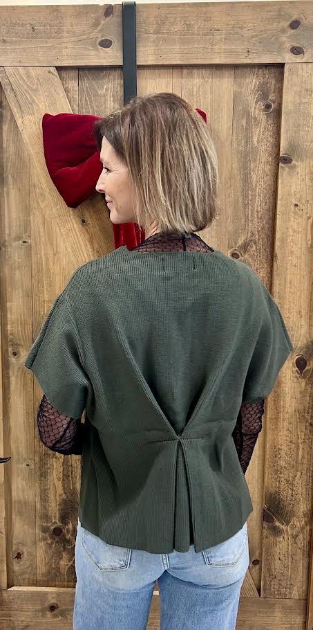 Elle Grey Hidden Button Cardigan