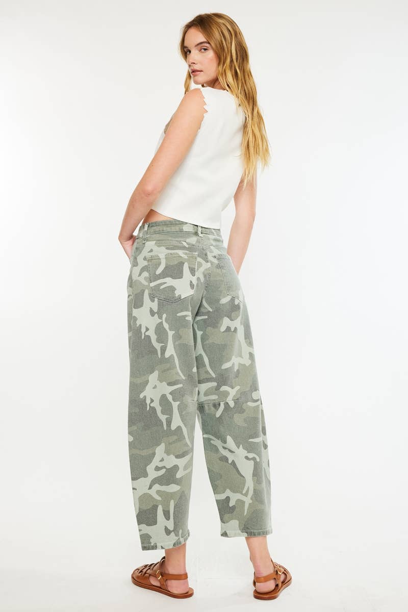 Kan Can High Rise Camo Print Horseshoe