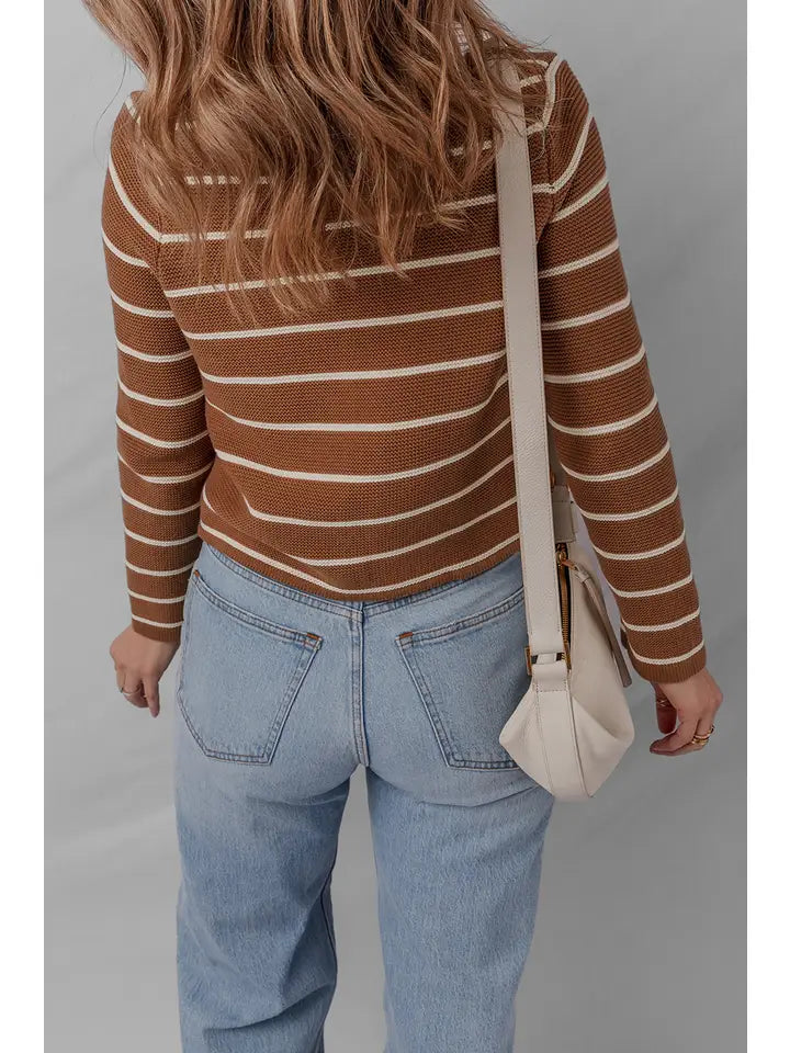 Ldc Tie Front Knit Cardigan Sweater