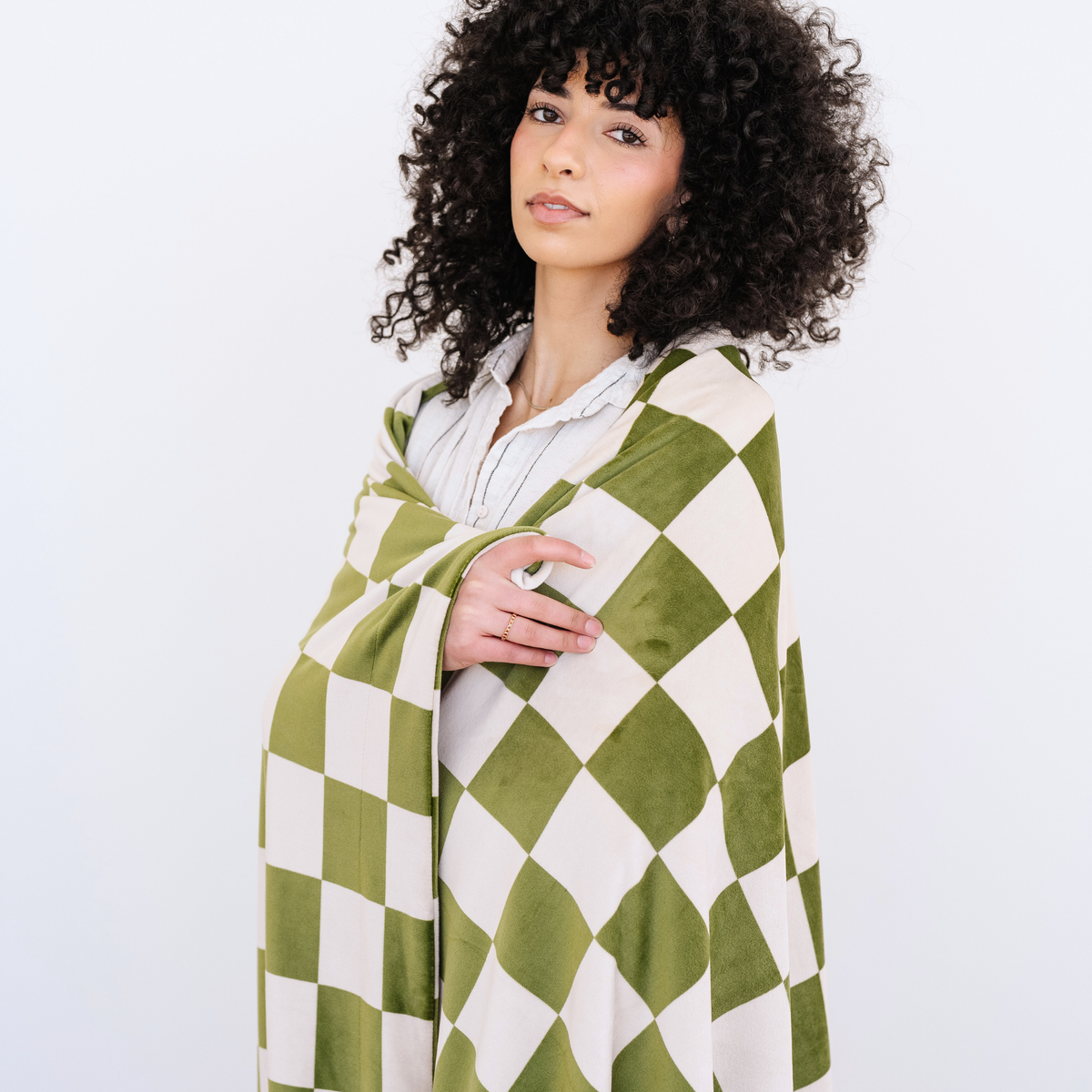 SARANONI MINKY STRETCH XL THROW BLANKETS