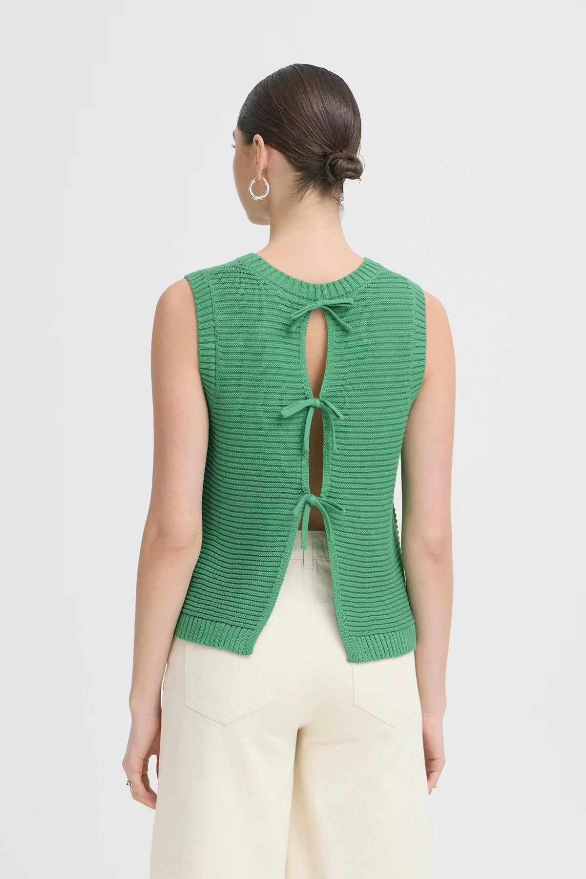 ICHI Sleeveless Knit Vest