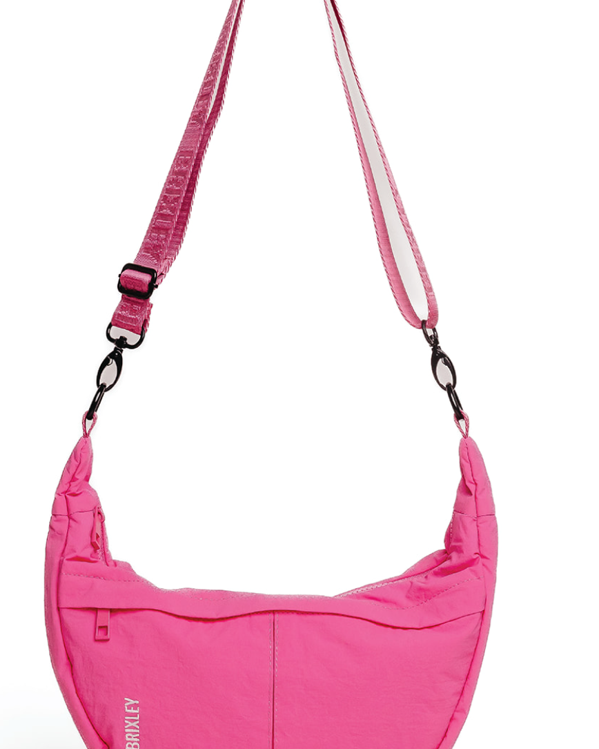 Bubblegum Crescent Bag