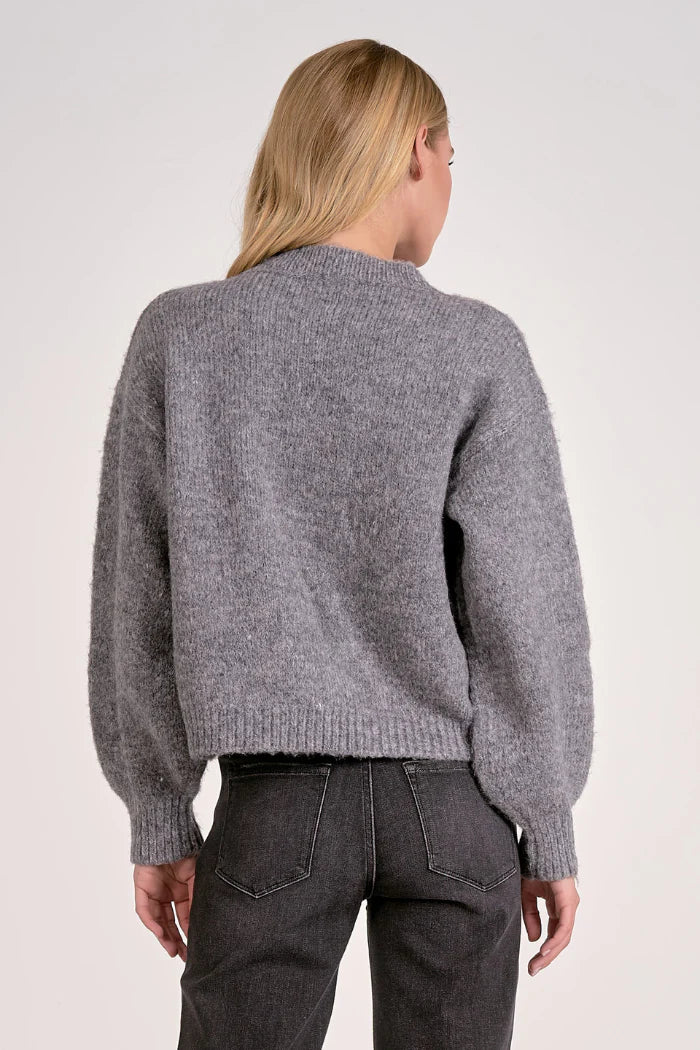 Tie Front Sweater Cardigan
