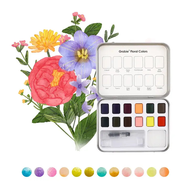 Grabie Watercolors Floral