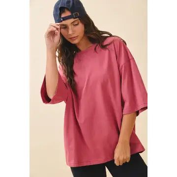 The Everyday Oversized Cotton Tee