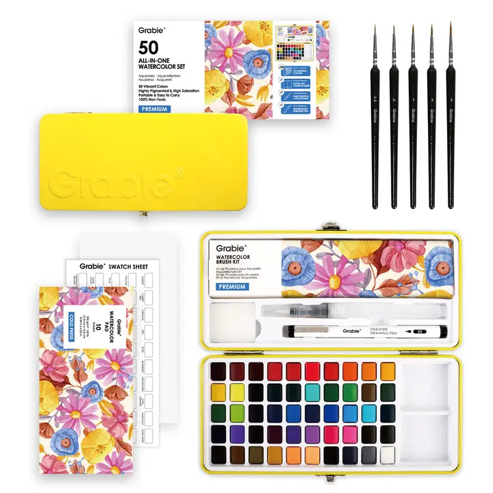 Grabie 50 Watercolors Premium