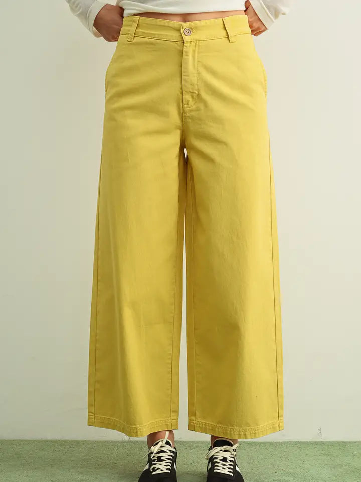 Cotton Barrel Pants