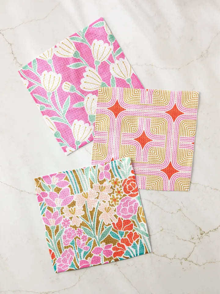 Geometry Dishcloth Sets