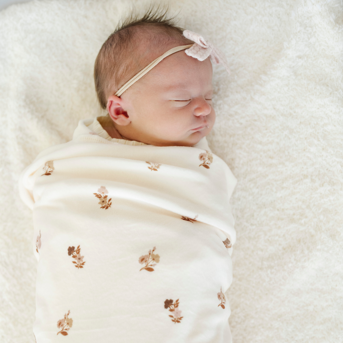 SARANONI MINKY STRETCH LUXE SWADDLE/BLANKET