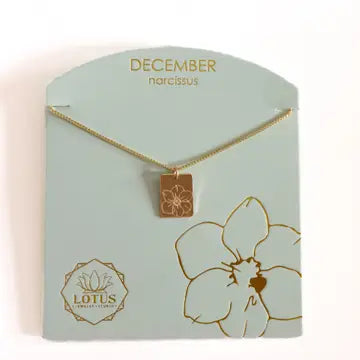 Birthflower Necklaces