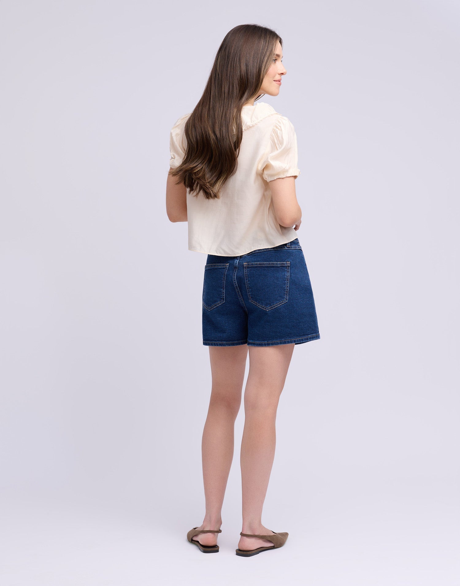 Nicole High-Rise 4" Denim Shorts – Yoga Jeans® Comfort