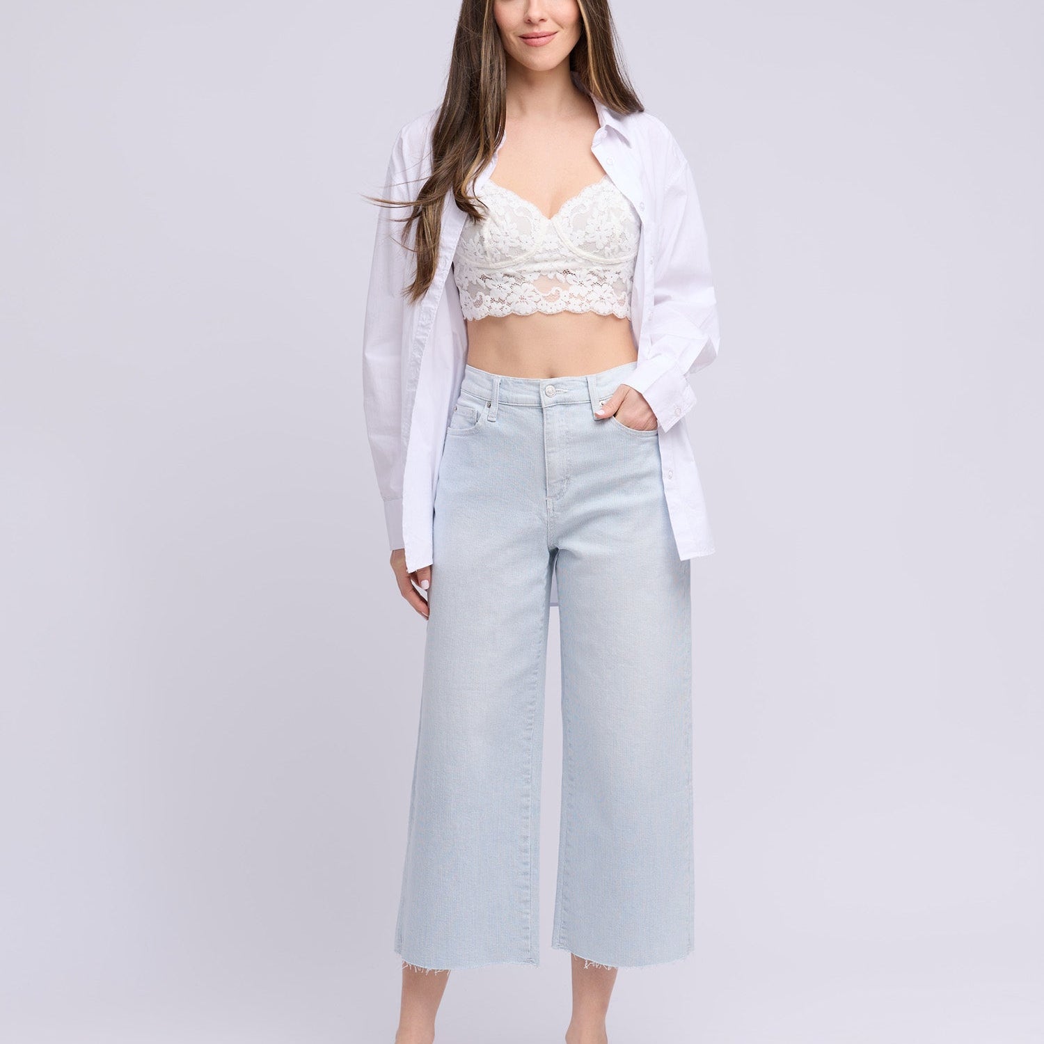 Yoga Jeans LILY WIDE LEG JEANS / SELENA