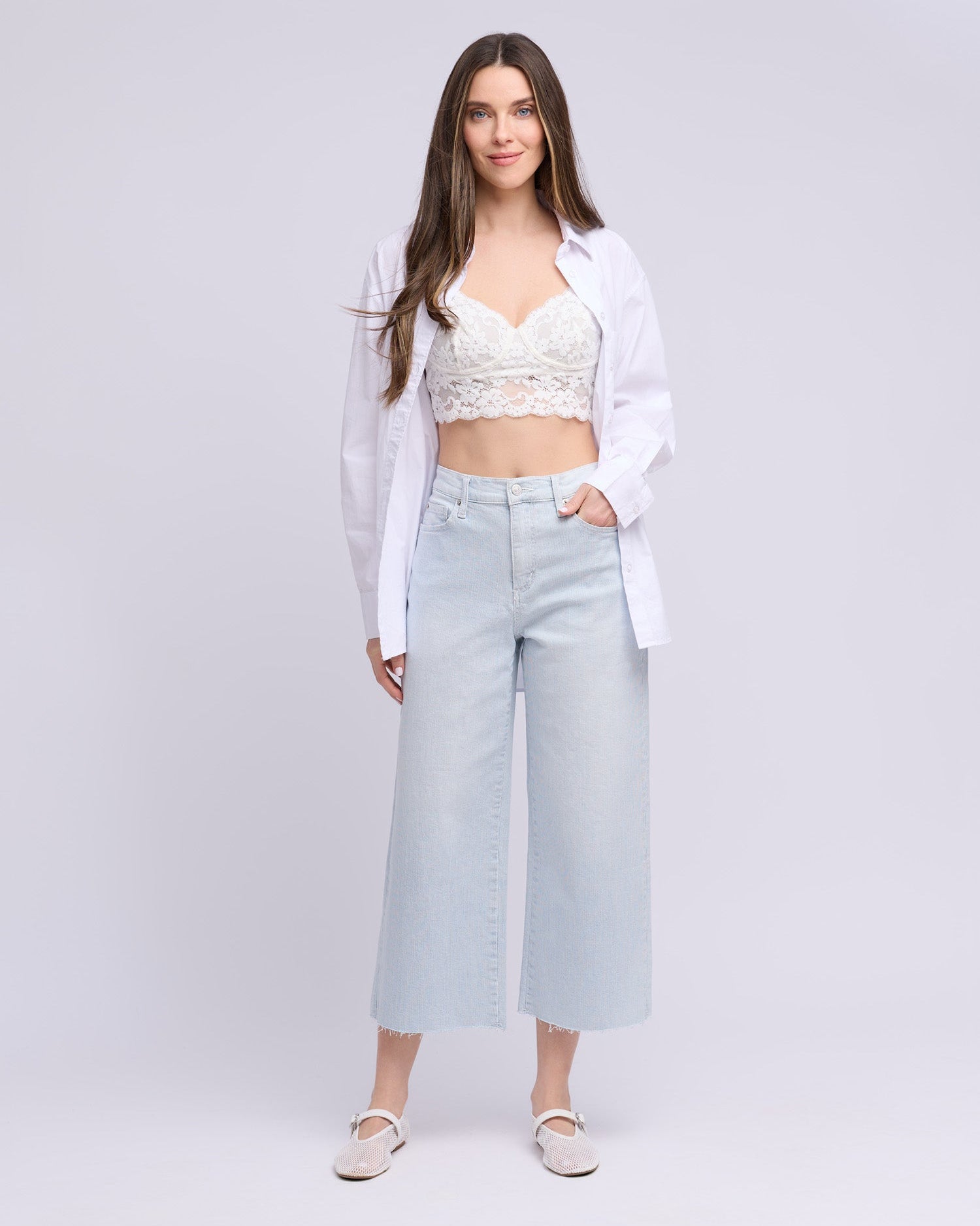 Yoga Jeans LILY WIDE LEG JEANS / SELENA