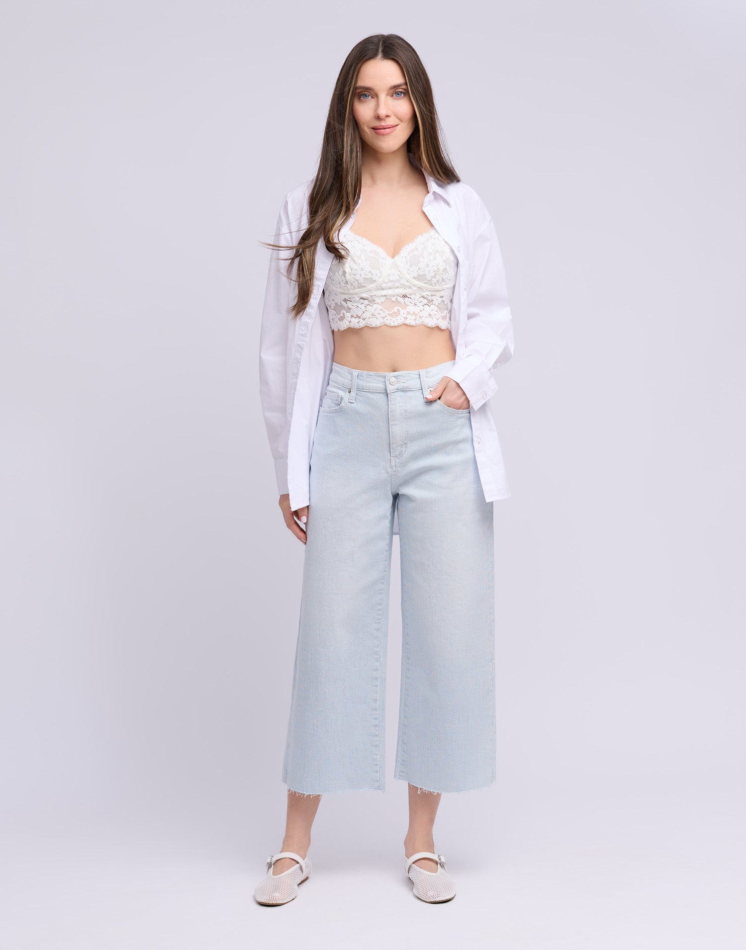 Yoga Jeans LILY WIDE LEG JEANS / SELENA