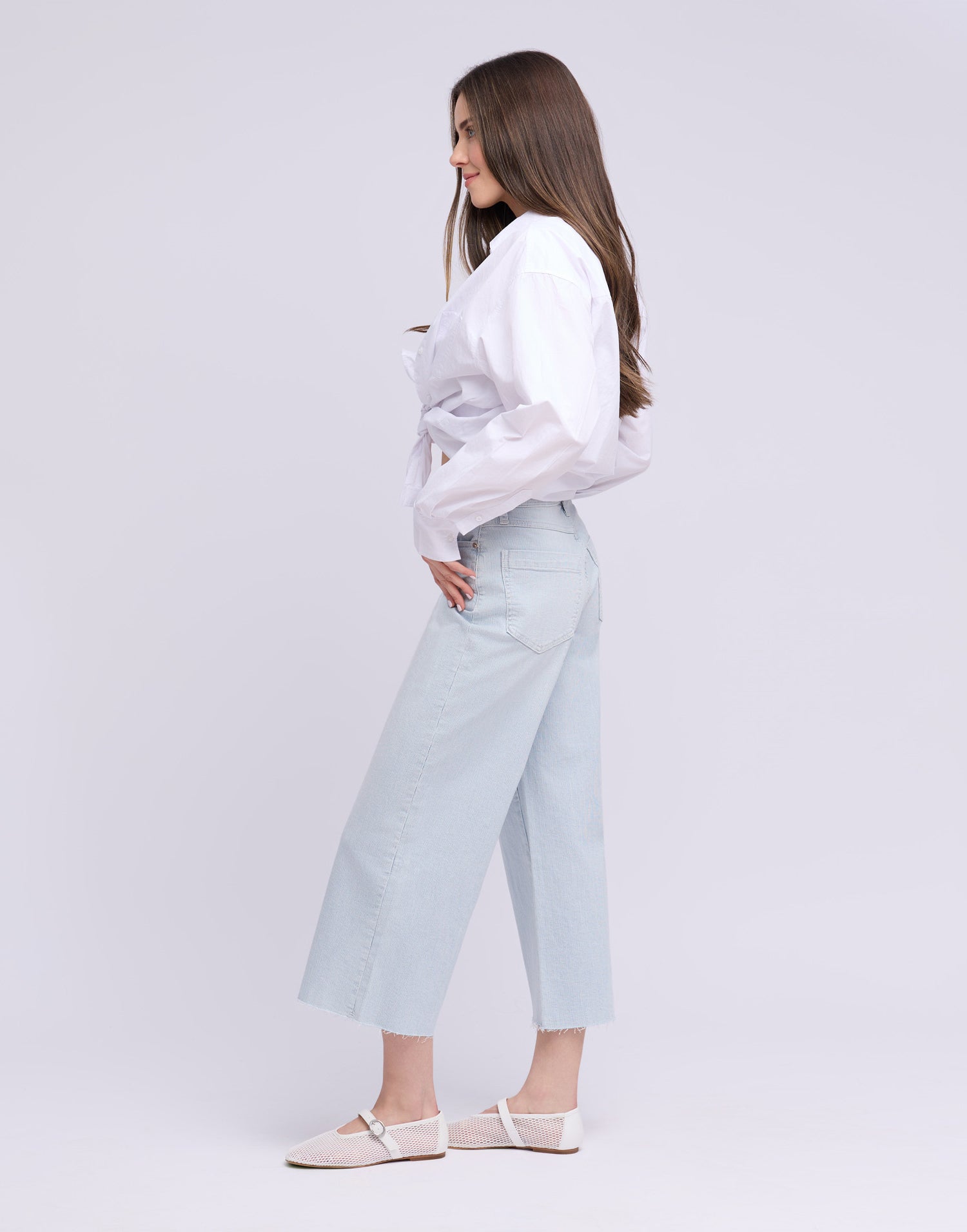 Yoga Jeans LILY WIDE LEG JEANS / SELENA