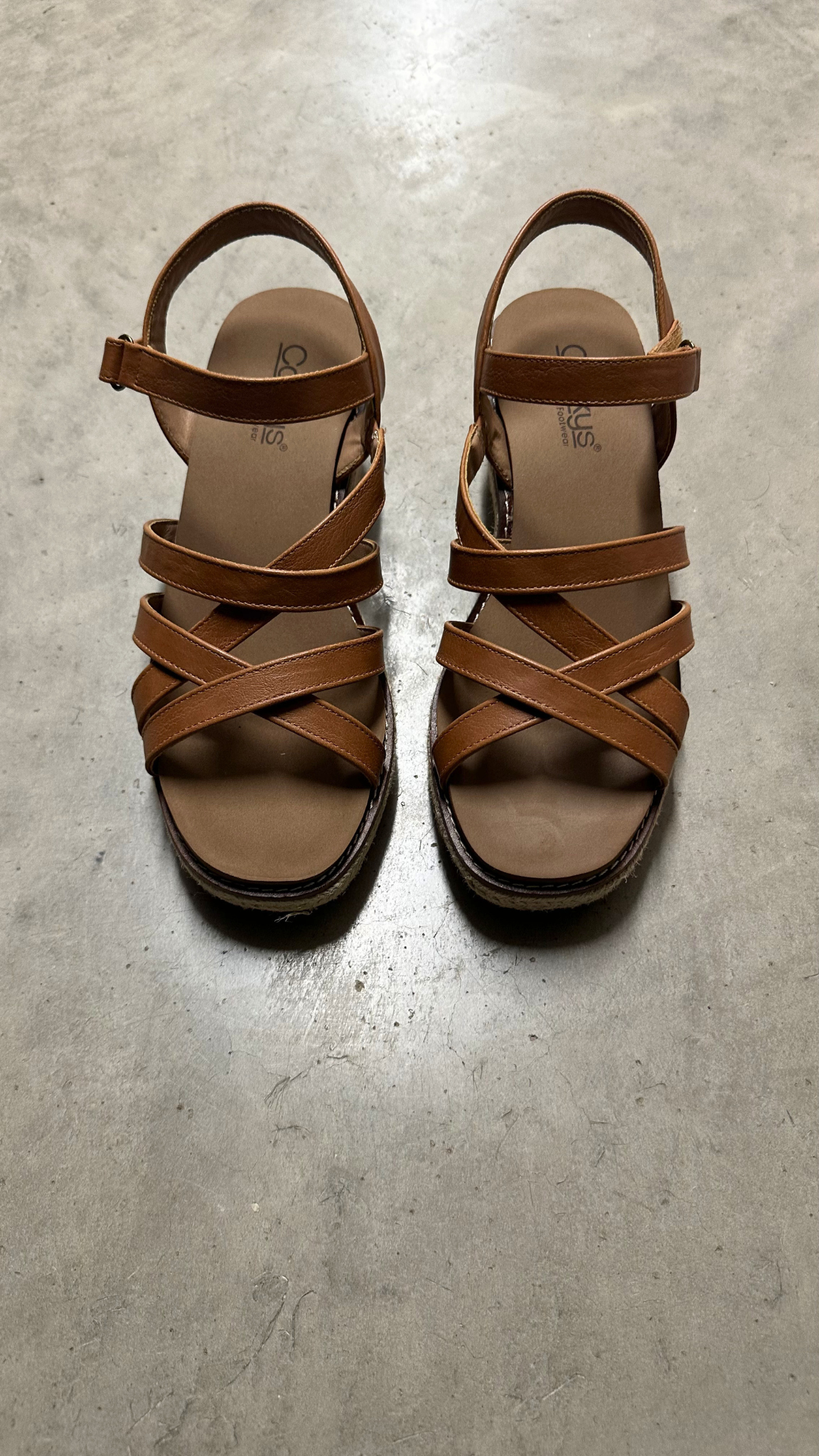 Corky's All Nighter Cognac Sandal