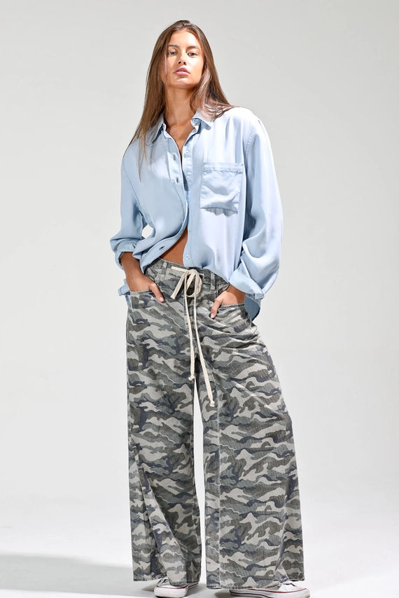 NoaBoa Washed Out Button Down