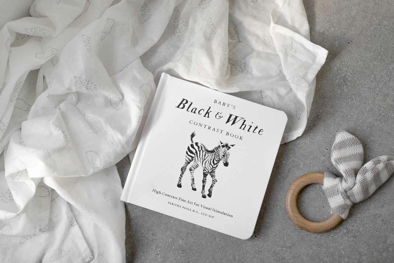 Black and White Contrast Book For Baby