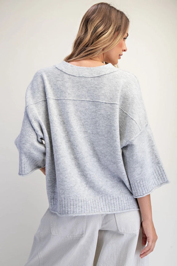 Cotierra Crew Neck Oversized Sweater