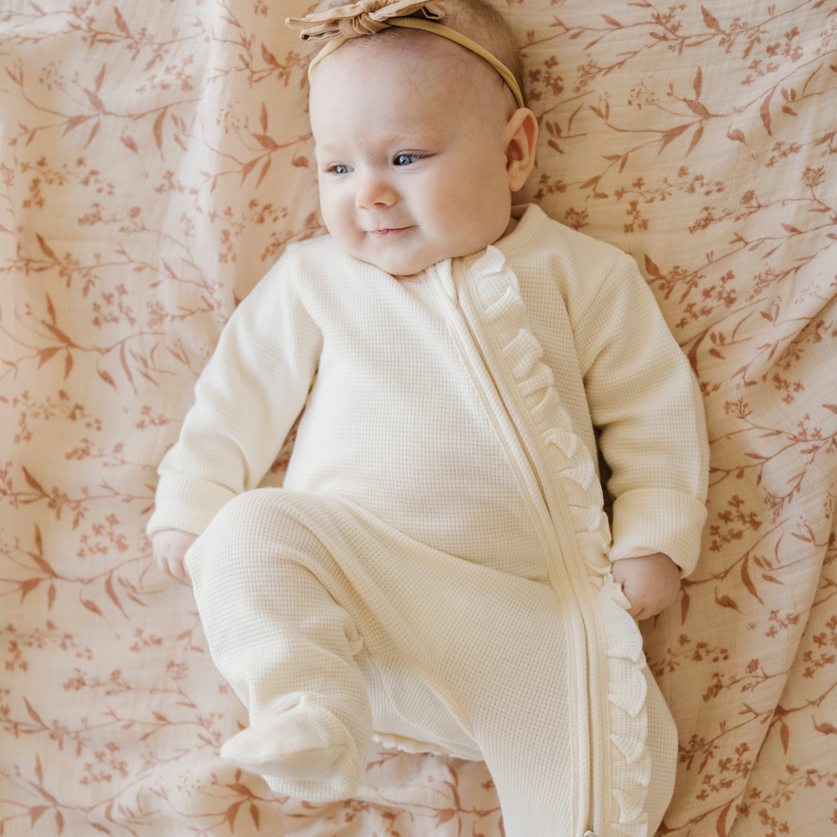 SARANONI STRETCHY WAFFLE KNIT OUTFITS
