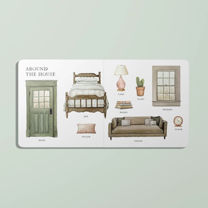 Our Big Book of First Words (Board Book)