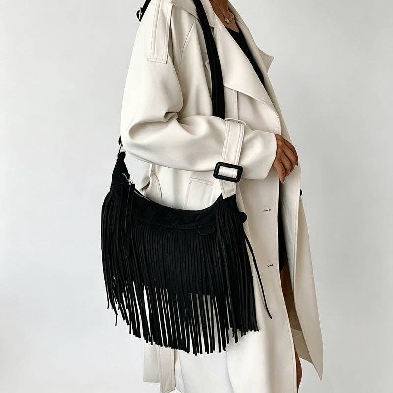 Everyday Fringe Crossbody Bag