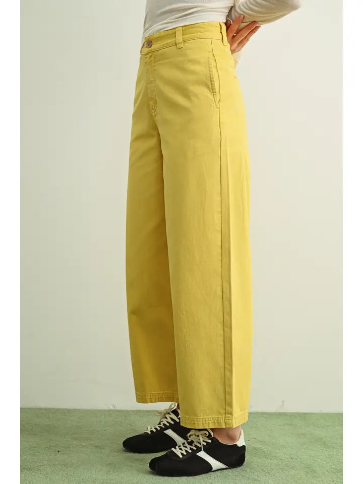 Cotton Barrel Pants