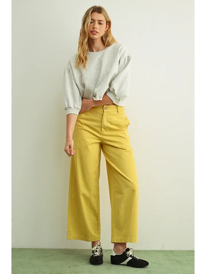 Cotton Barrel Pants
