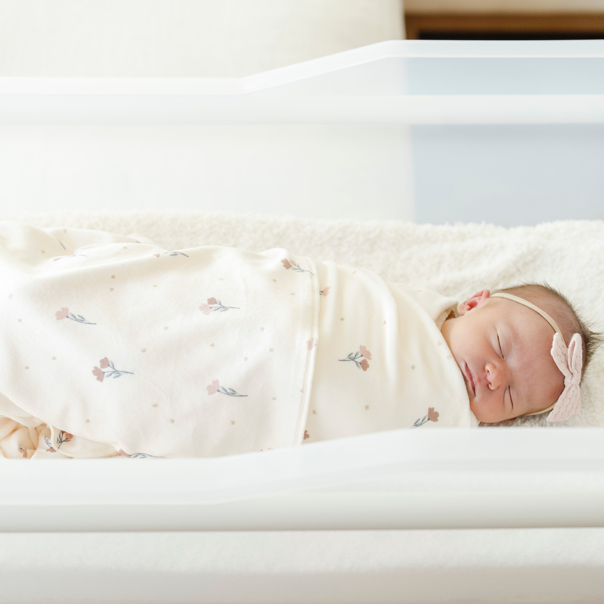 SARANONI MINKY STRETCH LUXE SWADDLE/BLANKET