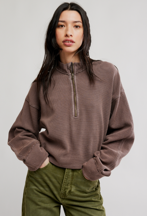 Free People Celeste Quarterzip