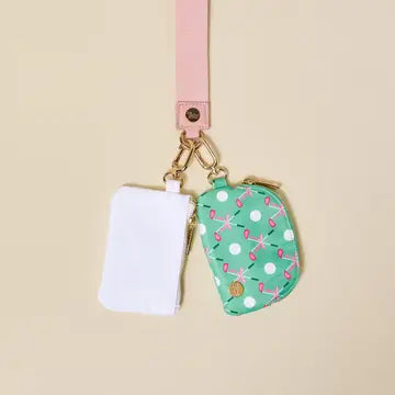Dynamic Duo Pouch Wristlet