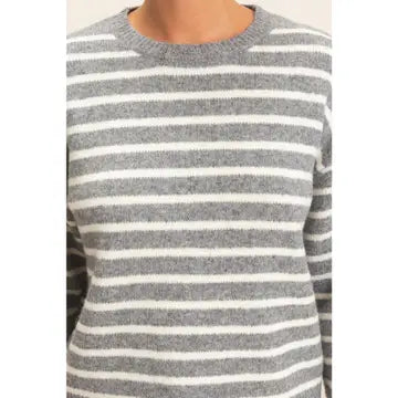 Striped Crew Neck Sweater