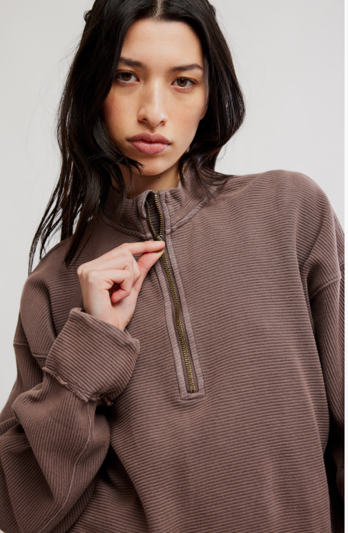 Free People Celeste Quarterzip