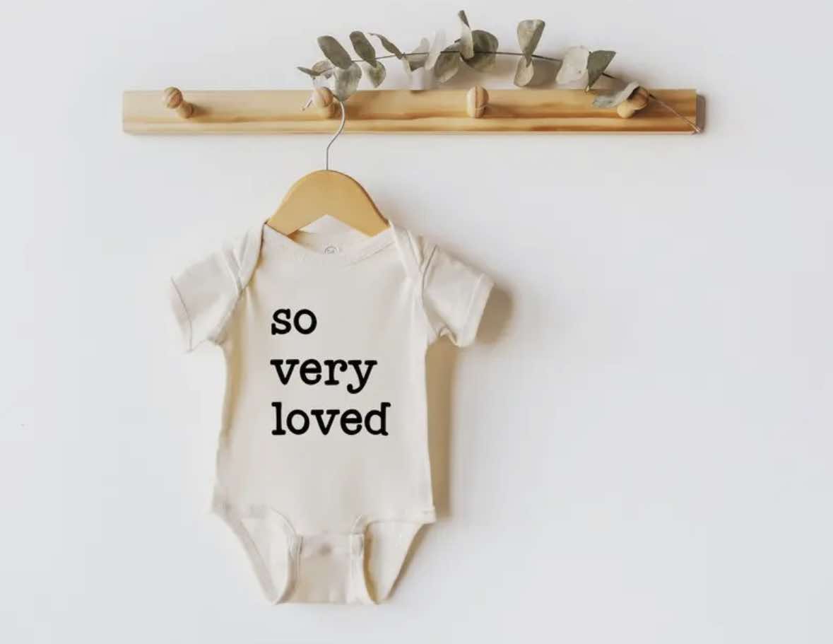 So Very Loved Baby Bodysuit
