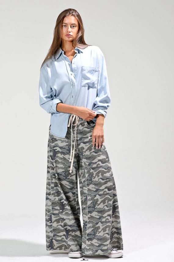 NoaBoa Washed Out Button Down