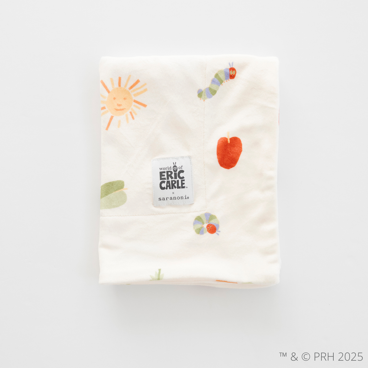 SARANONI THE VERY HUNGRY CATERPILLAR™ MINKY STRETCH LUXE BLANKETS