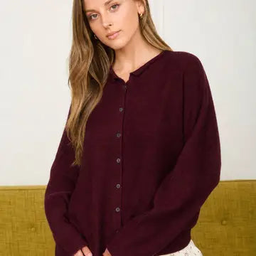 Lightweight Button Down Knit Cardigan