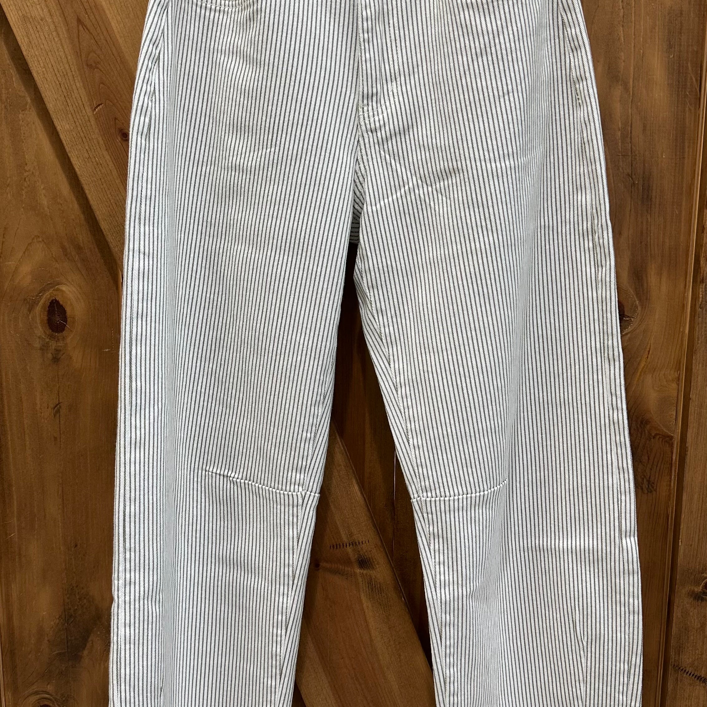 Vervet High Barrel Stripe Denim Jeans